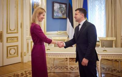 Владимир Зеленский - Кая Каллас - Эстония поддержала европерспективы Украины - korrespondent.net - Украина - Эстония