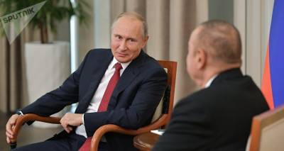 Путин - Путин обсудил с Алиевым Карабах и инцидент на армяно-азербайджанской границе - ru.armeniasputnik.am - Гегаркуникской обл. - Сюникская обл. - Карабах
