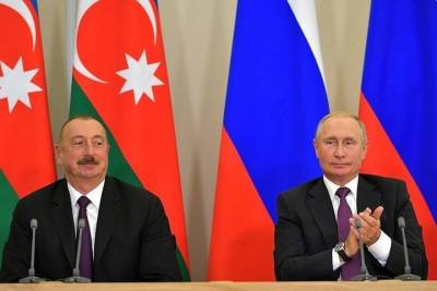 Владимир Путин - Ильхам Алиев - Путин обсудил с Алиевым ситуацию с Арменией - mk.ru - Азербайджан