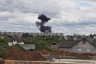 В Беларуси разбился военный самолет, есть погибшие - kp.ua - Барановичи