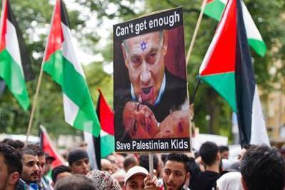 В Берлине снова требуют «убить евреев» - obzor.lt - Израиль - Германия - Берлин - Палестина