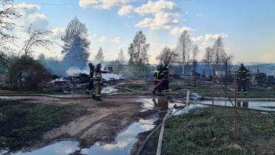Андрей Никитин - Часовня XVIII века и 20 домов сгорели в селе в Новгородской области - dp.ru - Новгородская обл.