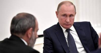 Владимир Путин - Никол Пашинян - Ильхам Алиев - Путин заверил Пашиняна в активной посреднической роли РФ в НКР - ren.tv - Азербайджан