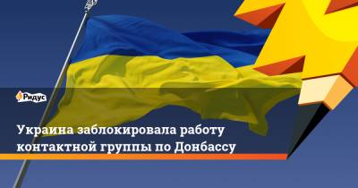 Борис Грызлов - Украина заблокировала работу контактной группы поДонбассу - ridus.ru - Киев