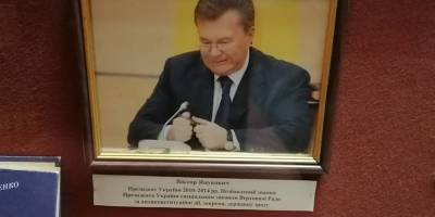 Владимир Зеленский - Виктор Янукович - В Краеведческом музее в Луцке вывесили странные фотографии Владимира Зеленского и Виктора Януковича - ТЕЛЕГРАФ - telegraf.com.ua - Луцк