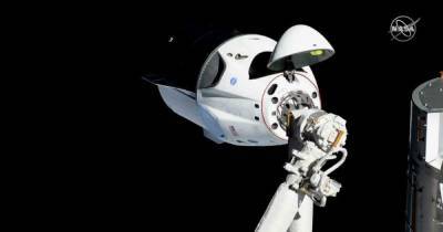 Виктор Гловер - Соити Ногути - Майкл Хопкинс - Шэннон Уокер - Crew Dragon - Полет на Землю: Crew Dragon отстыковался от МКС - tsn.ua - USA - шт.Флорида