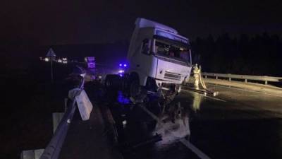 Один человек погиб и трое пострадали в ДТП с грузовиком под Иркутском - iz.ru - Иркутская обл. - Ленинградская обл. - Иркутск