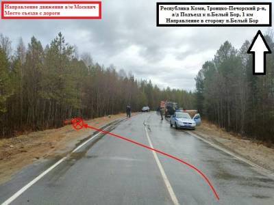 В Троицко-Печорском районе пьяная поездка закончилась гибелью пассажира - komiinform.ru - Печорск - район Троицко-Печорский