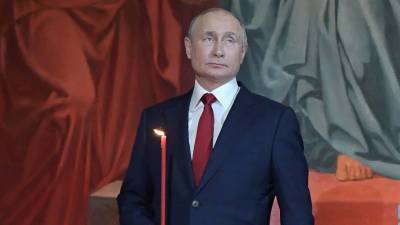 Владимир Путин - патриарх Кирилл - Путин поздравил россиян с праздником Светлой Пасхи - mir24.tv - Русь