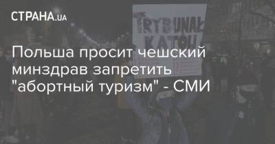 Польша просит чешский минздрав запретить "абортный туризм" - СМИ - strana.ua - Польша - Чехия