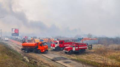 Курганский пожар максимального ранга опасности потушен - vesti.ru - Курганская обл.