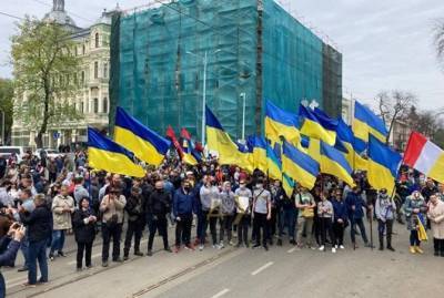 На "Марш защитников Одессы" вышли почти 3 тысячи человек - kp.ua - Одесса