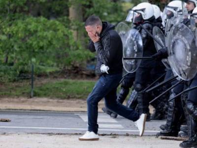 Более 130 человек задержаны в результате разгона вечеринки в Бельгии - lenta.ua - Бельгия - Брюссель