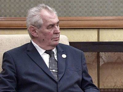 Милош Земан - Доклад по делу о взрывах во Врбетице пролежал на столе у Земана десять дней и ушел в мусорную корзину - rusjev.net