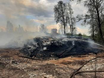 В Вытегорском районе при пожаре пострадали трое - vologda-poisk.ru - Вологодская обл.