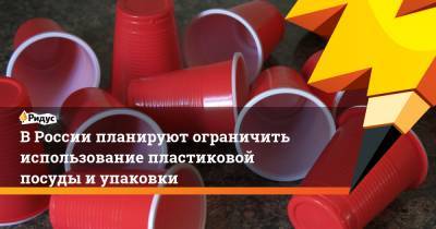 Денис Буцаев - ВРоссии планируют ограничить использование пластиковой посуды иупаковки - ridus.ru