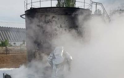 В Николаеве горел резервуар с дизельным топливом - korrespondent.net - Украина - Николаев - Филиппины - Львовская обл.