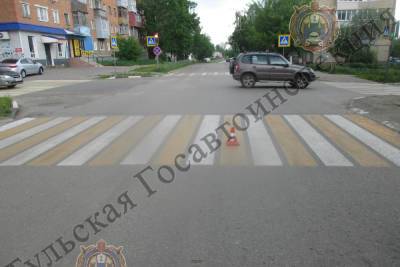 Под Тулой неопытный водитель сбил несовершеннолетнего - tula.mk.ru - Тула - Тульская обл.
