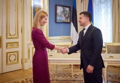 Владимир Зеленский - Кая Каллас - Эстония подписала документ о поддержке вступления Украины в ЕС - vchaspik.ua - Эстония