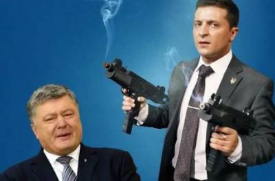 Владимир Зеленский - Петр Порошенко - Зеленский намекнул Порошенко на будущие посадки - from-ua.com