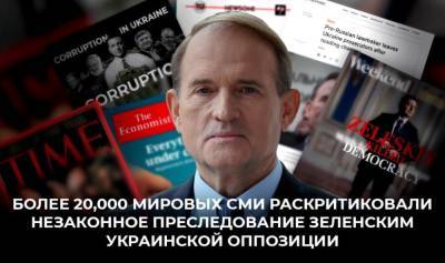Виктор Медведчук - Тарас Козак - Оксана Марченко - Более 27 тысяч мировых СМИ опубликовали материалы о политическом преследовании Виктора Медведчука и закрытии «112 Украина», NewsOne и ZiK - narodna-pravda.ua