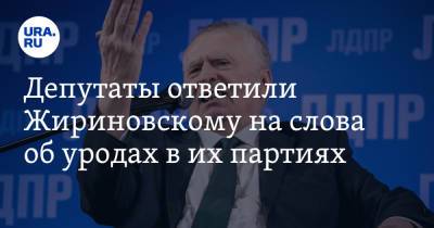 Владимир Жириновский - Геннадий Зюганов - Дмитрий Ионин - Депутаты ответили Жириновскому на слова об уродах в их партиях - ura.news