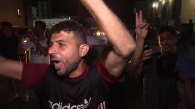 СМИ: жители сектора Газа празднуют "победу" в противостоянии с Израилем - piter.tv - Израиль - Палестина