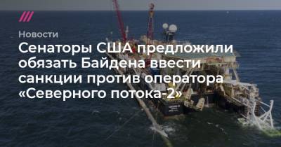 Маттиас Варниг - Энтони Блинкен - Сенаторы США предложили обязать Байдена ввести санкции против оператора «Северного потока-2» - tvrain.ru