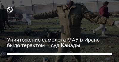 Уничтожение самолета МАУ в Иране было терактом – суд Канады - liga.net - Иран - Канада