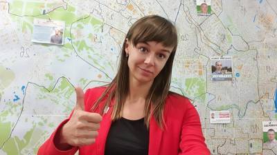 Алексей Навальный - Ксения Фадеева - Андрей Фатеев - Главу томского штаба Навального Ксению Фадееву задержали возле здания гордумы - znak.com - Советск - Томск