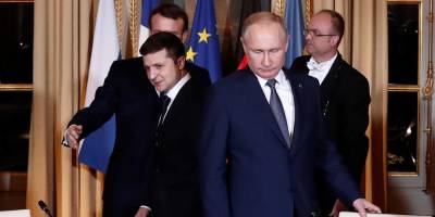 Владимир Зеленский - Владимир Путин - Дмитрий Кулеба - В Киеве назвали условие для встречи Зеленского с Путиным - ruposters.ru - Киев - Крым