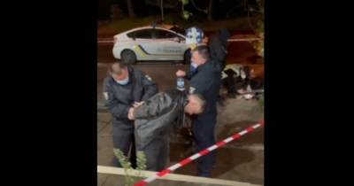 Целый арсенал оружия: в Киеве задержали мужчину, подстрелившего бойца ВСУ (видео) - focus.ua - Киев
