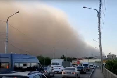 В МЧС опровергли повторение пыльной бури в Астрахани - astrakhanfm.ru - Астрахань - Астраханская обл.