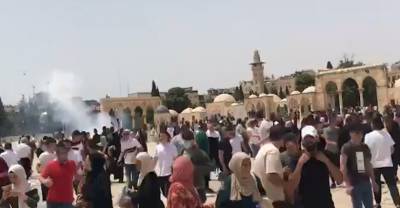 На Храмовой горе в Иерусалиме начались столкновения израильской полиции с палестинцами - reendex.ru - Иерусалим
