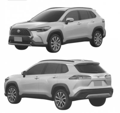 В России запатентована Toyota Corolla в кросс-версии - usedcars.ru - Япония - Бразилия - Таиланд