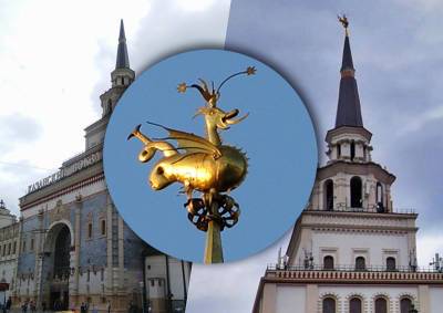 Найден змей Зилант, исчезнувший с главной башни Казанского вокзала в Москве - mskgazeta.ru - Москва - Казань