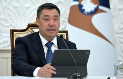 Жапаров: Нужно развивать общий финансовый рынок ЕАЭС - eadaily.com - Киргизия