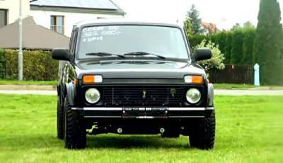 Такому и море по колено: в Германии продают уникальный пикап Lada Niva с пробегом в 100 км – ценник заоблачный - akcenty.com.ua