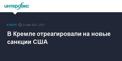 Владимир Путин - Дмитрий Песков - Джо Байден - В Кремле отреагировали на новые санкции США - interfax.ru - Москва - США - Вашингтон