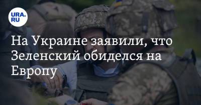 Владимир Зеленский - Петр Порошенко - Руслан Бортник - На Украине заявили, что Зеленский обиделся на Европу. «Очень циничные люди» - ura.news