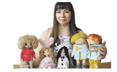 Светлана Крюкова - Липчанка шьет тряпичные куклы и продает их по всему миру - lipetskmedia.ru
