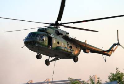 На пляже в Турции сняли на видео аварийную посадку вертолета Ми-17 - actualnews.org - Турция - Азербайджан