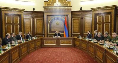 Пашинян провел заседание Совбеза Армении - ru.armeniasputnik.am - Армения - Гегаркуникской обл. - Сюникская обл.