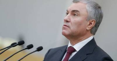 Вячеслав Володин - Володин назвал необходимыми меры принуждения для IT-гигантов, нарушающих законодательство - reendex.ru
