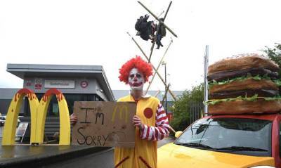 В Великобритании экоактивисты пытаются заблокировать McDonald's - capital.ua - Англия - Великобритания - Экология