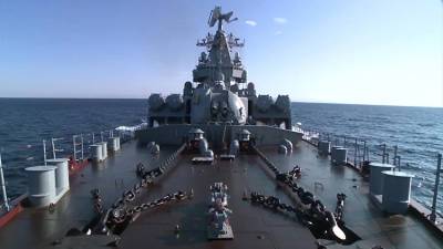 Крейсер "Москва" вернулся в Севастополь после боевых учений - crimea.ria.ru - Москва - Крым - Симферополь - Севастополь