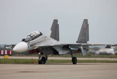 В Крыму двое пилотов стоящего на земле Су-30СМ катапультировались из самолета - actualnews.org - Крым - Саки