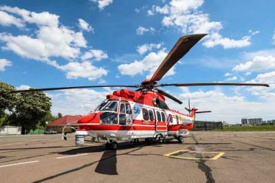 Еще один вертолет H225 Super Puma поступил на обслуживание ГСЧС - lenta.ua - Луганская обл. - Житомирская обл. - Гсчс