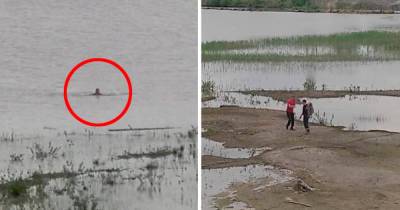 На Урале спасли мужчину, который застрял в песке на середине водоема - ren.tv - Воронеж - Нижний Тагил