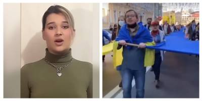 Девушка извинилась за оскорбление украинцев из-за Дня вышиванки, видео: "Я поняла..." - politeka.net - Харьков